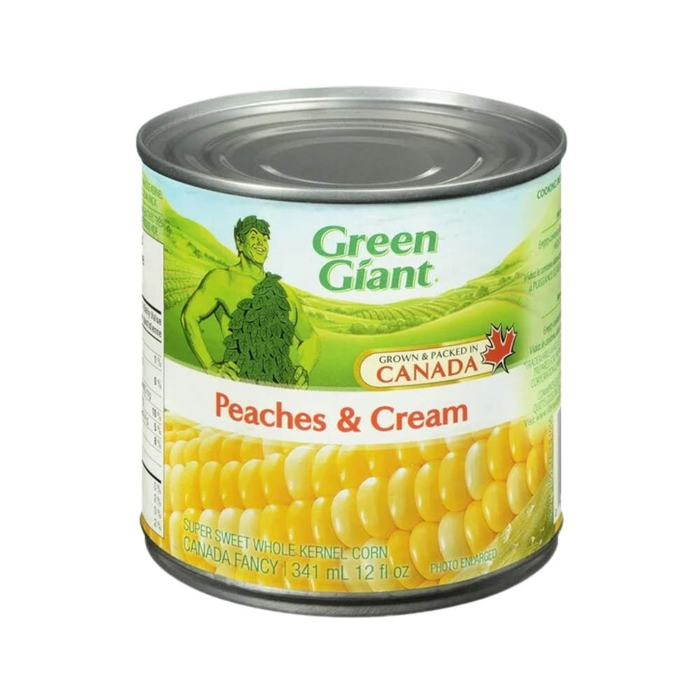 GREEN GIANT PEACHES AND CREAM