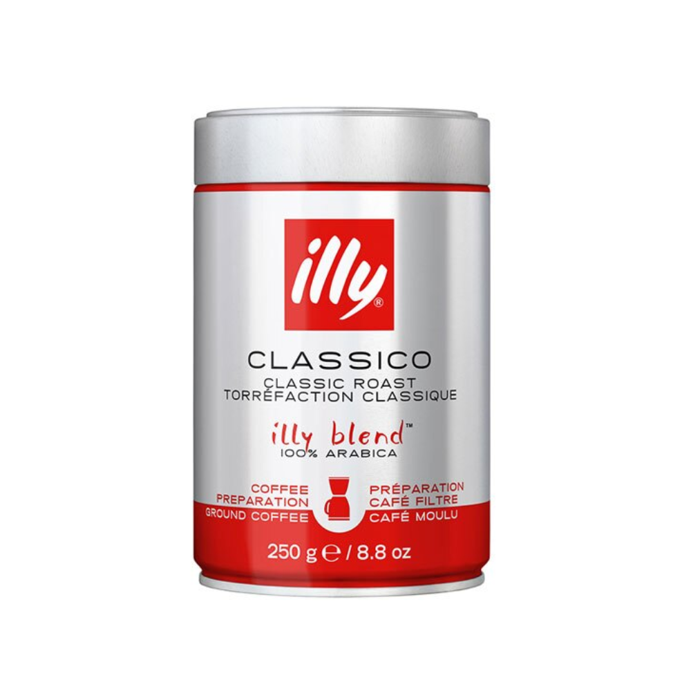 Illy Fine Ground Medium Roast 250G