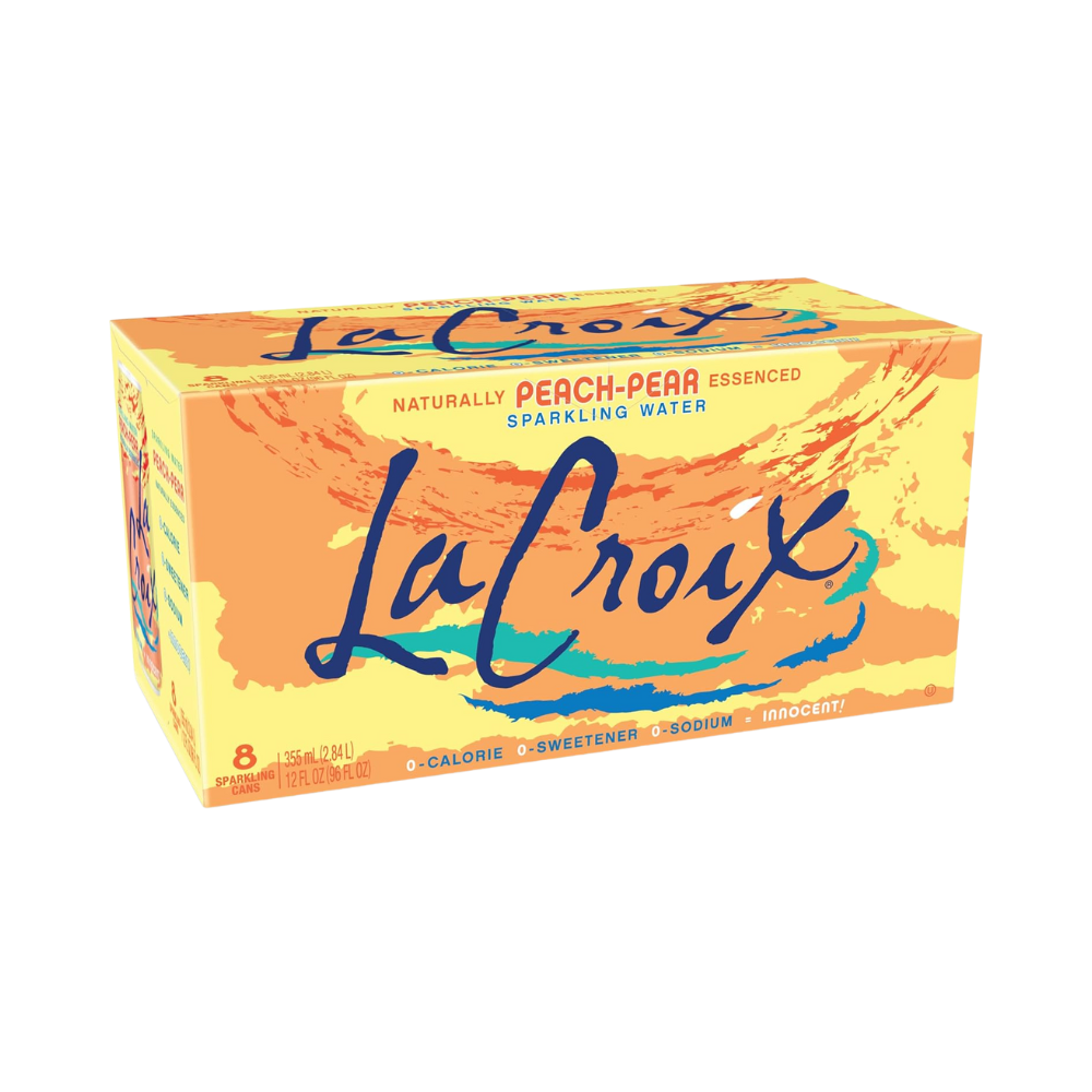 La Croix Peach Pear Sparkling Water 8 X 355Ml