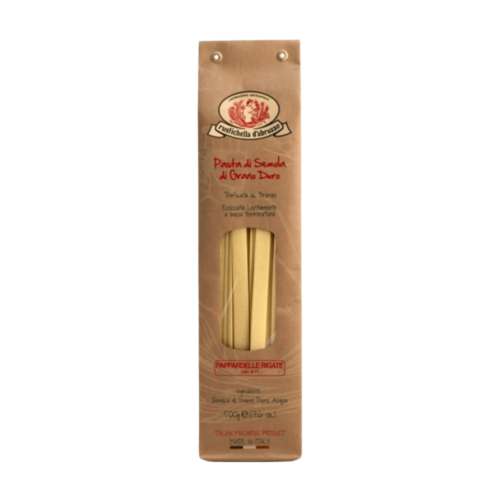 Rustichella D'Abruzzo Pappardelle Rigate 500G