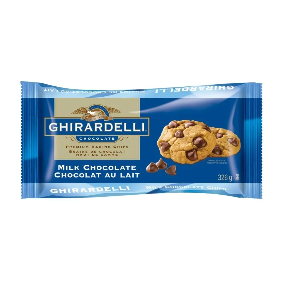 Ghirardelli Milk Chocolate Baking Chips 326G
