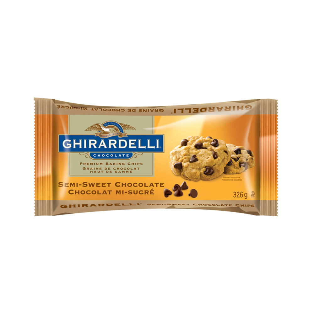 Ghirardelli Semi-Sweet Baking Chips 326G