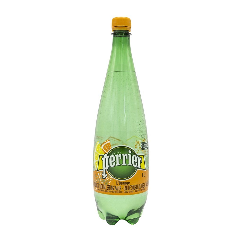 Perrier Sparkling Orange Water 1L