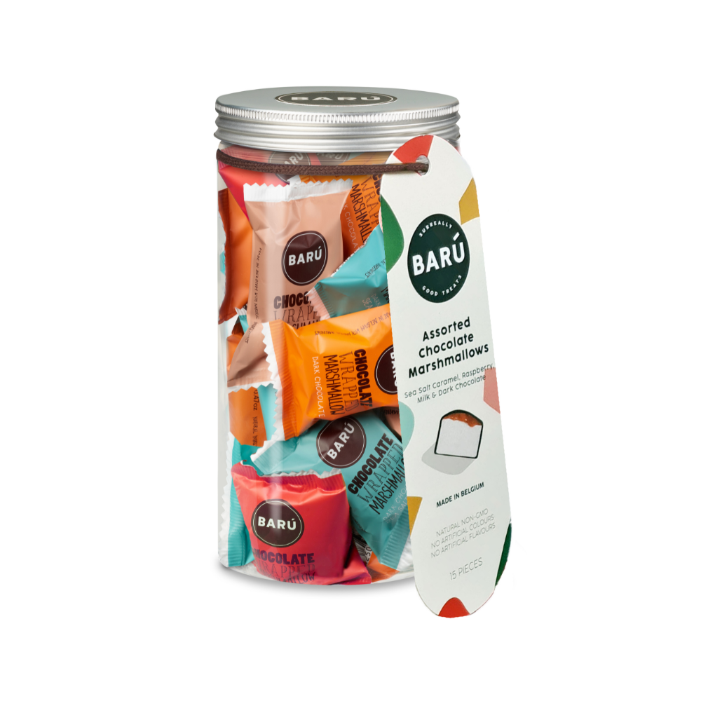 Baru Assorted Marshmallow Gift Jar 208g