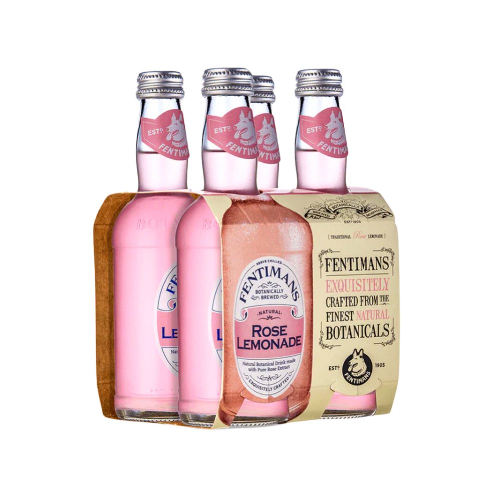 Fentimans Rose Lemonade 4 X 275Ml