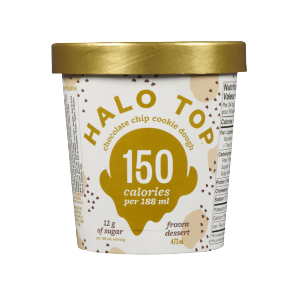 Halo Top Chocolate Chip Cookie Dough 125Ml