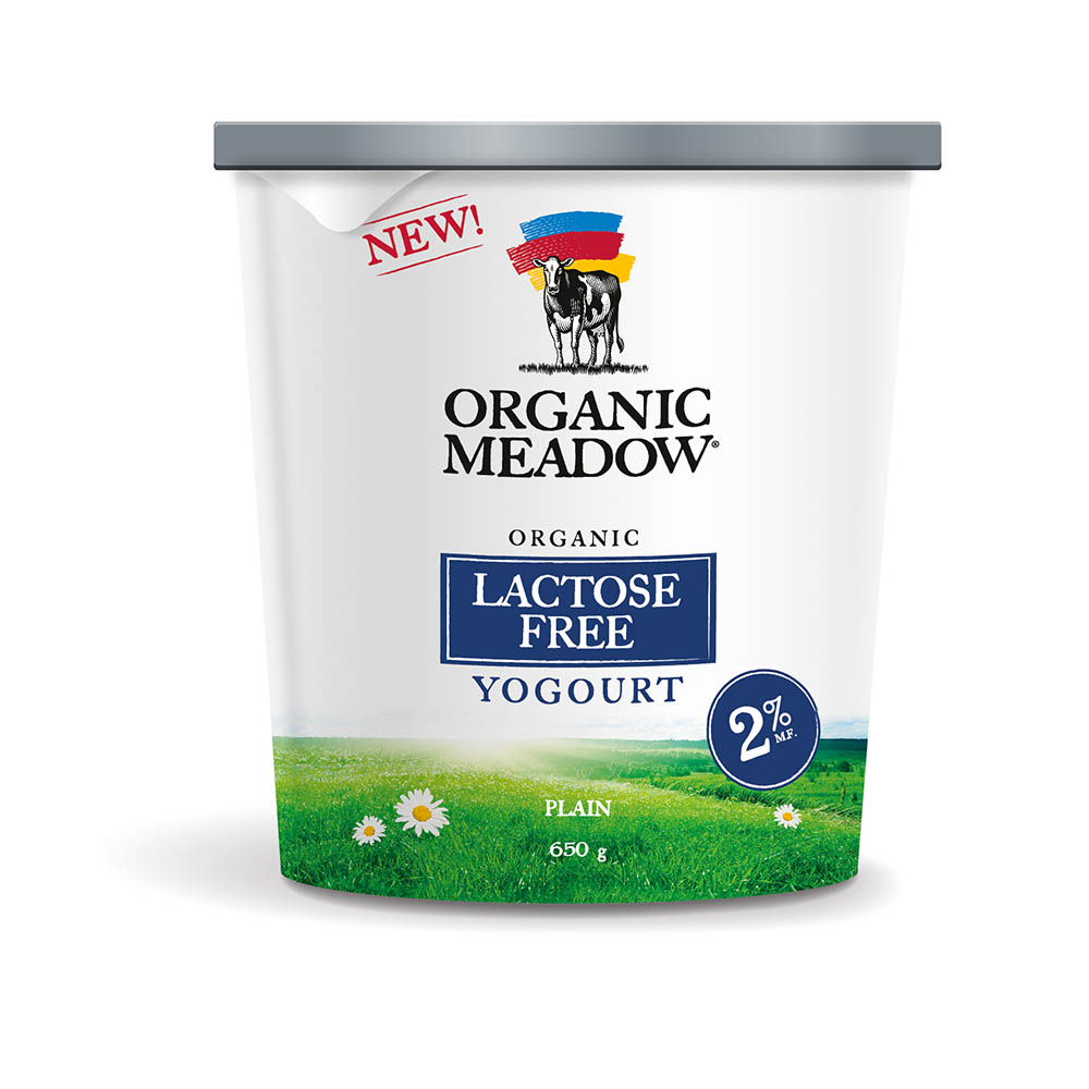 Organic Meadow Lactose Free Plain Yogurt 650Ml