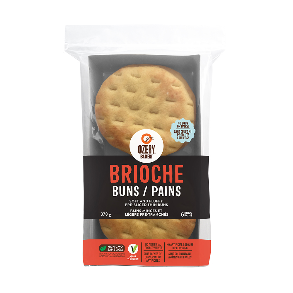 Ozery Bakery Brioche Buns 378G