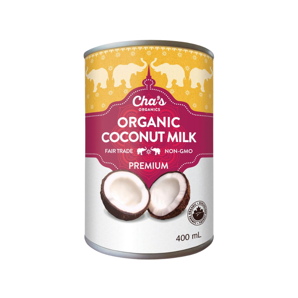 CHA'S ORGANIC COCONUT MILK 400ML