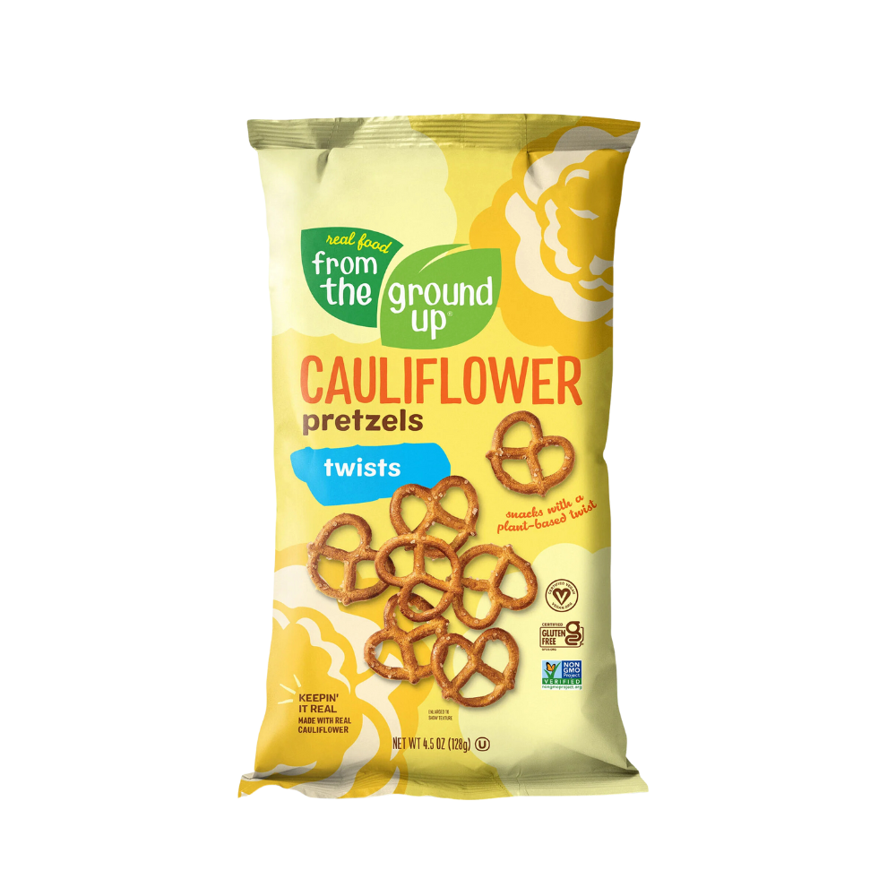 From The Ground Up Cauliflower Pretzel Twists 1ea