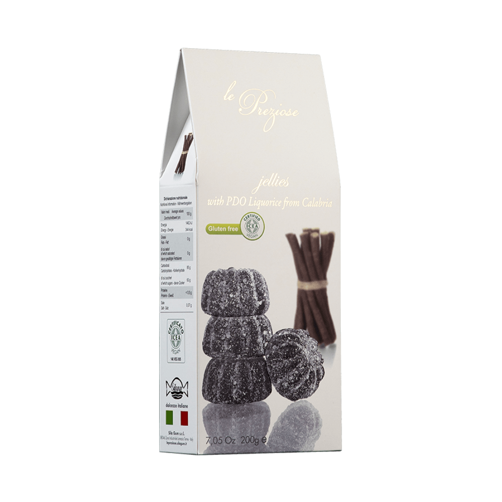 Le Preziose Licorice Jellies 200g