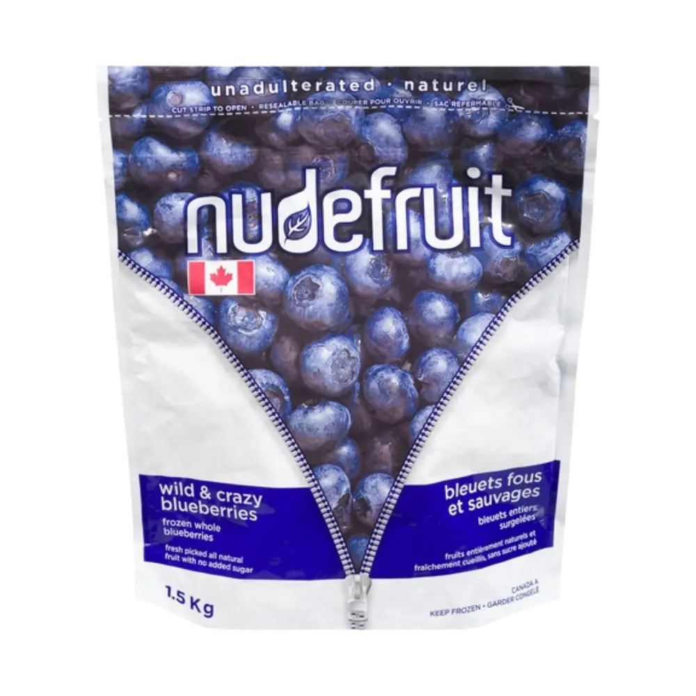 Nudefruit Wild & Crazy Blueberries 1.5Kg