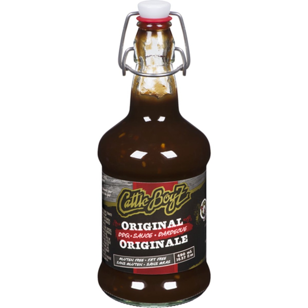 CATTLE BOYZ ORIGINAL BBQ SAUCE 500ML