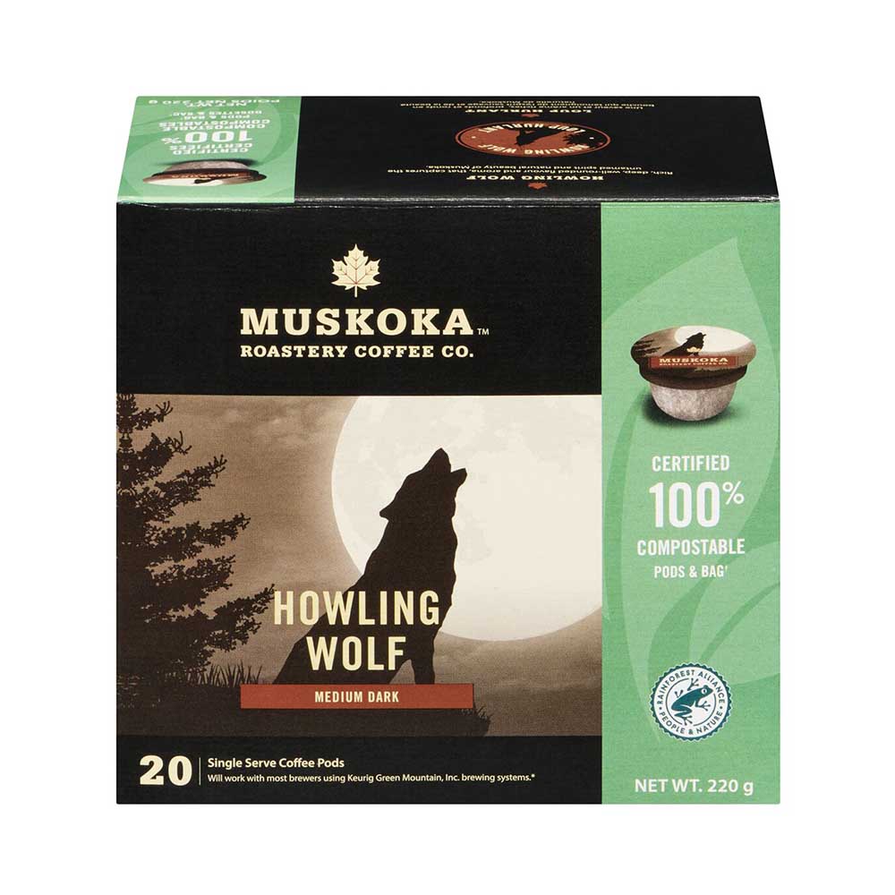 MUSKOKA HOWLING WOLF PODS 20C