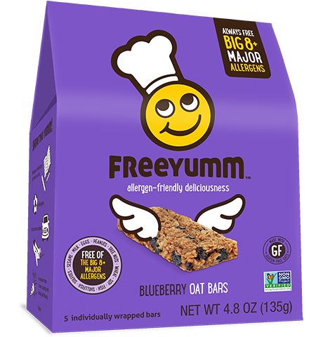 FREE YUMM BLUEBERRY OAT BARS