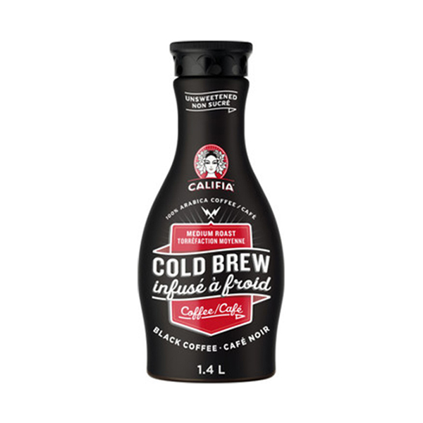 Califia Unsweetened Black Cold Brew 1.4L