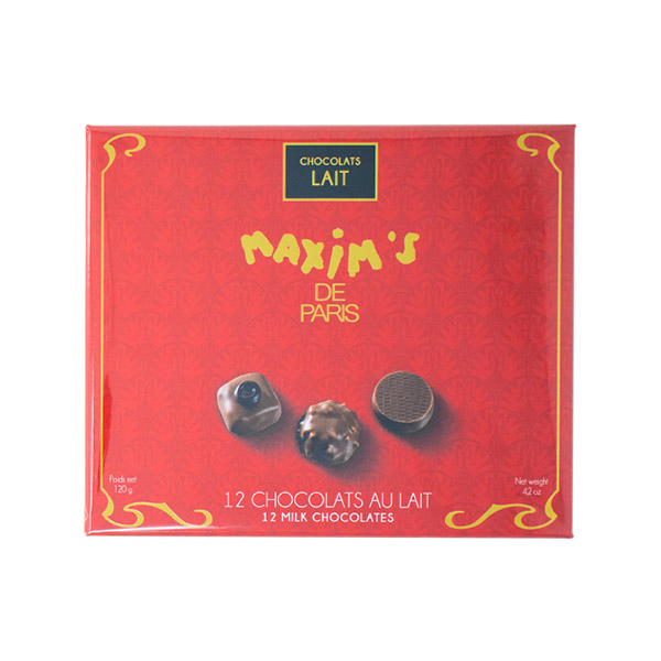 Maxim's Assorted Milk Chocolate Gift Box 120g