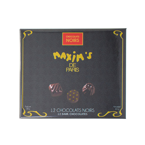 Maxim's Assorted Dark Chocolate Gift Box 120g