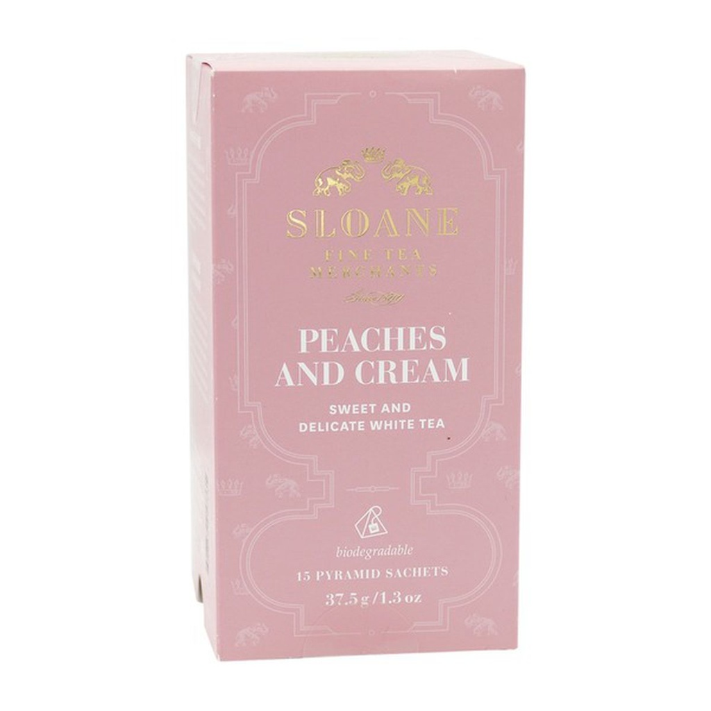 Sloane Peaches And Cream Tea 15Pk