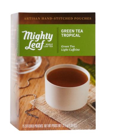 Mighty Leaf Green Tea Tropical 15Pk