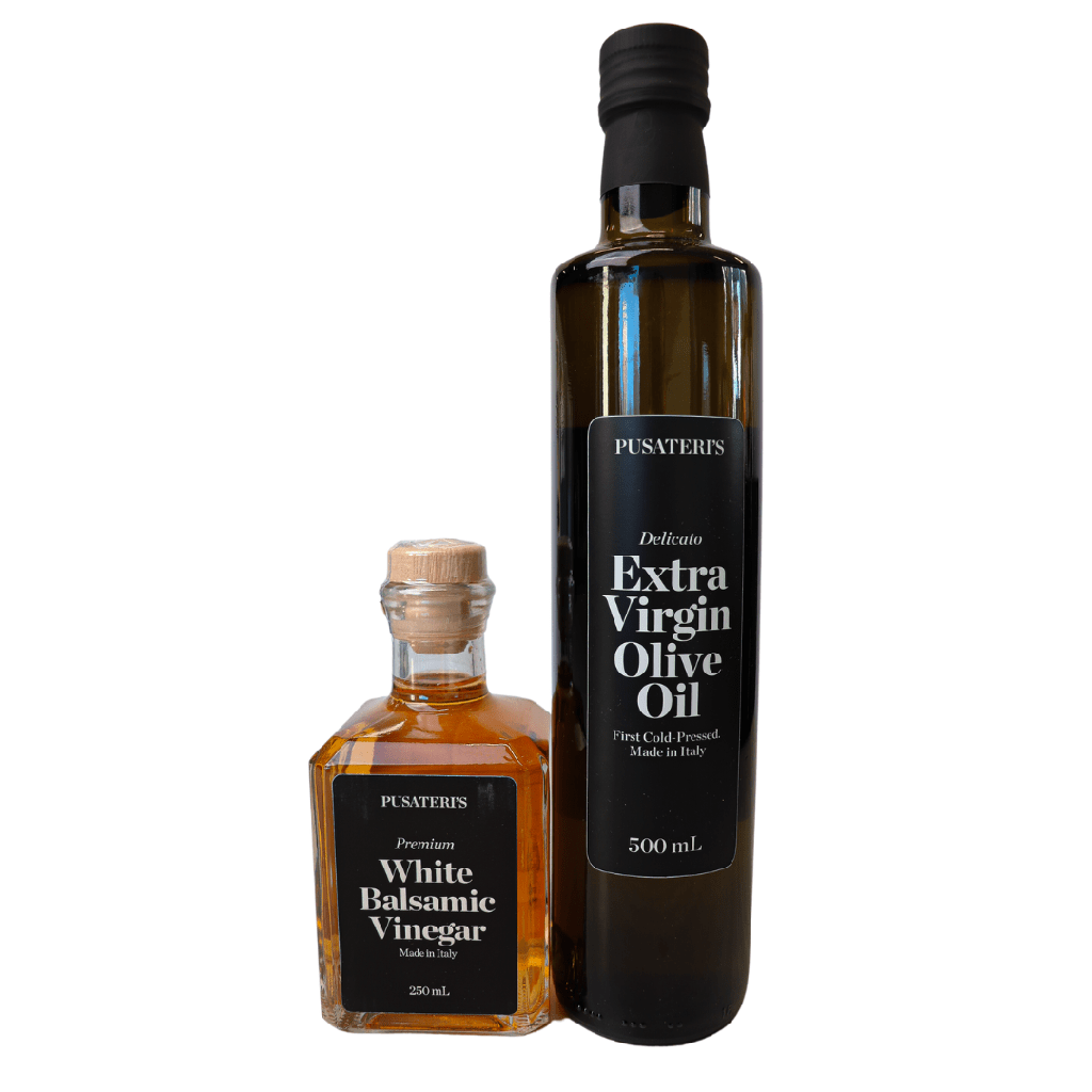 Delicato Evoo & White Vinegar Gift Set 1ea