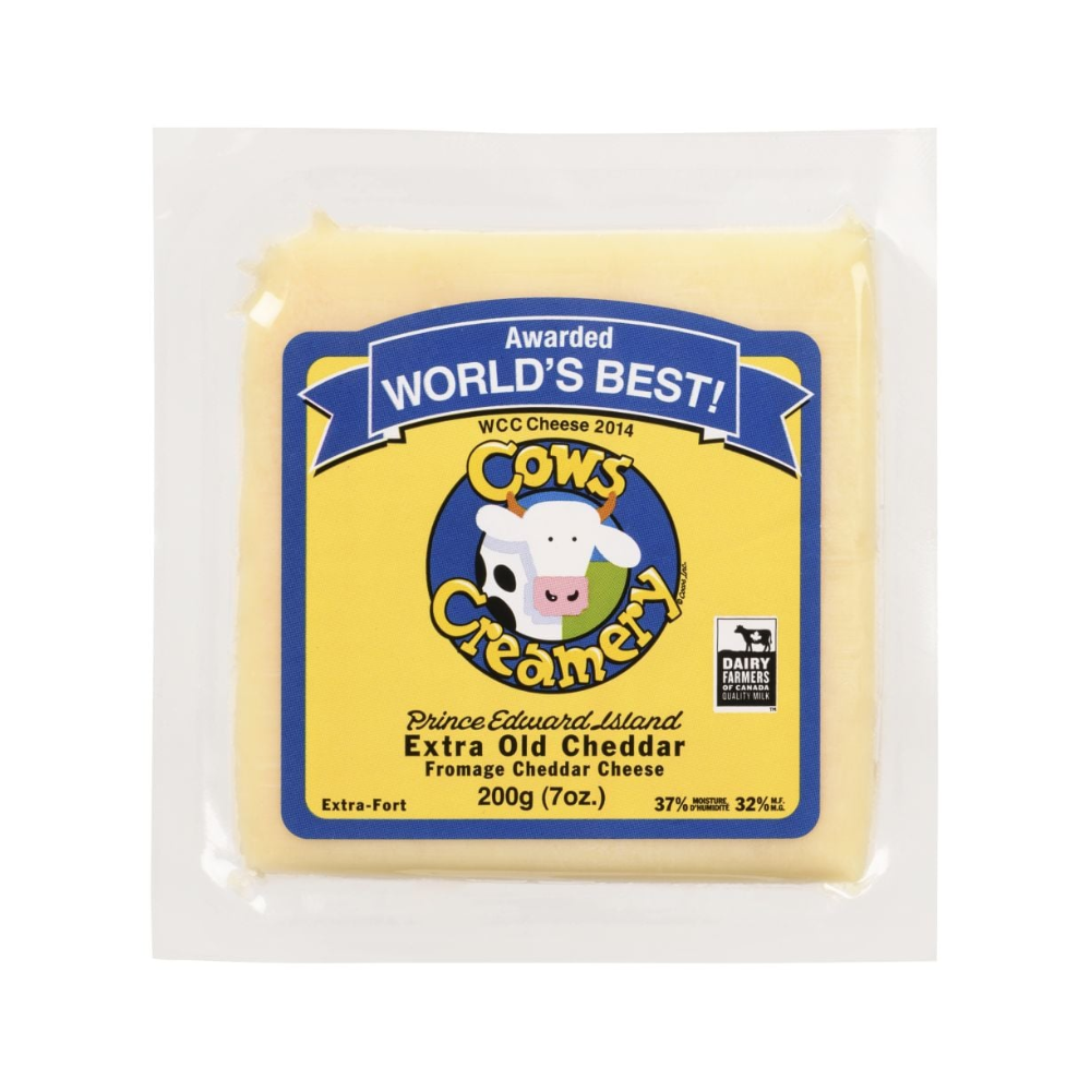 Cows Creamery Extra Old Cheddar 200G