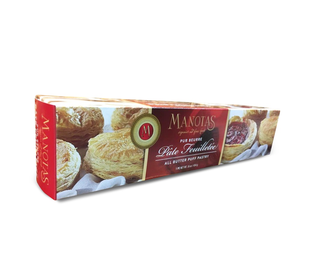 Manotas Buttery Puff Pastry 454g