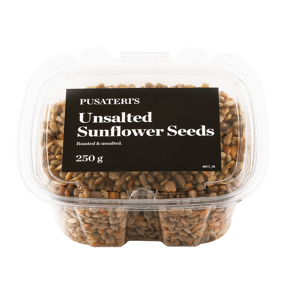 Pusateri's Roasted Unsalted Sunflower Seed 250G