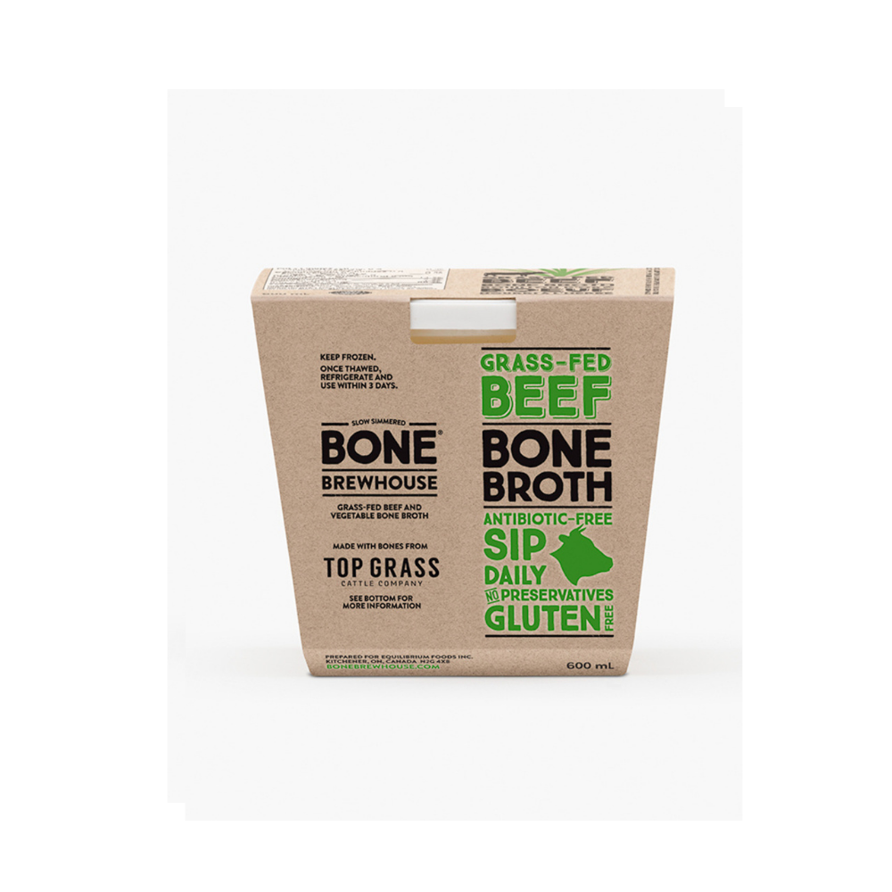 Brewhouse Bone Grass Fed Beef Broth 600Ml