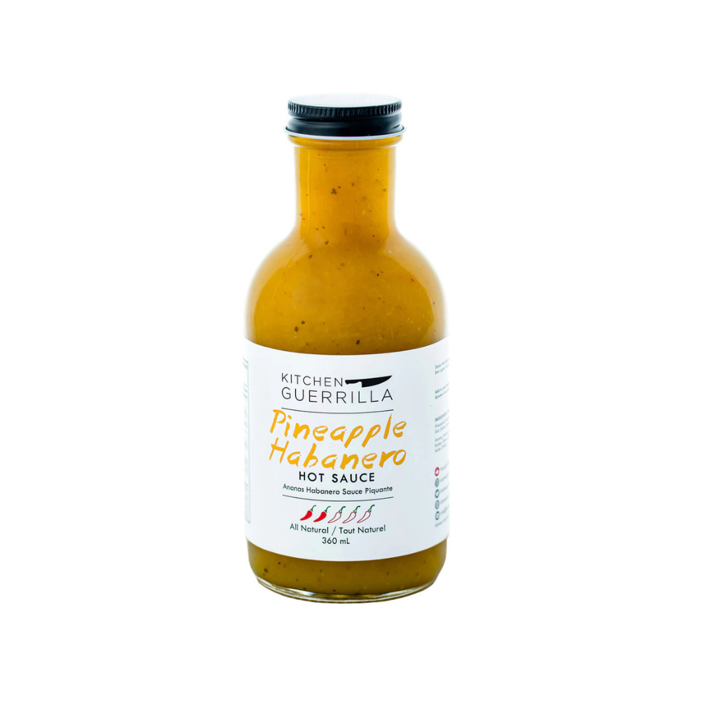 Kitchen Guerrilla Pineapple Habanero Hot Sauce 360Ml