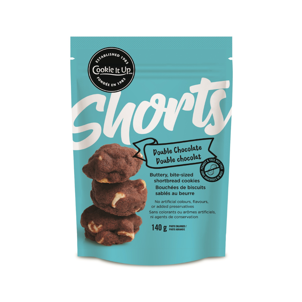 Cookie It Up Double Chocolate Shorts 140G
