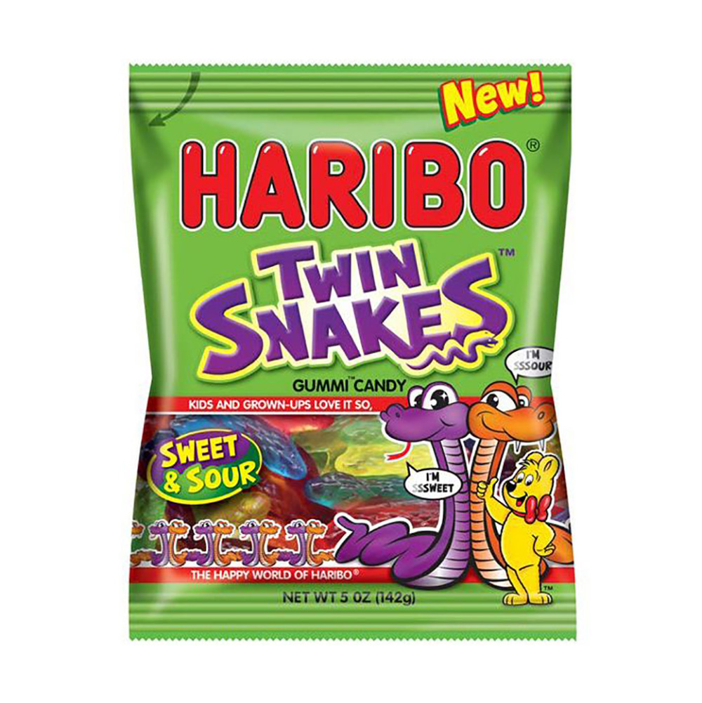 Haribo Twin Snakes 175g