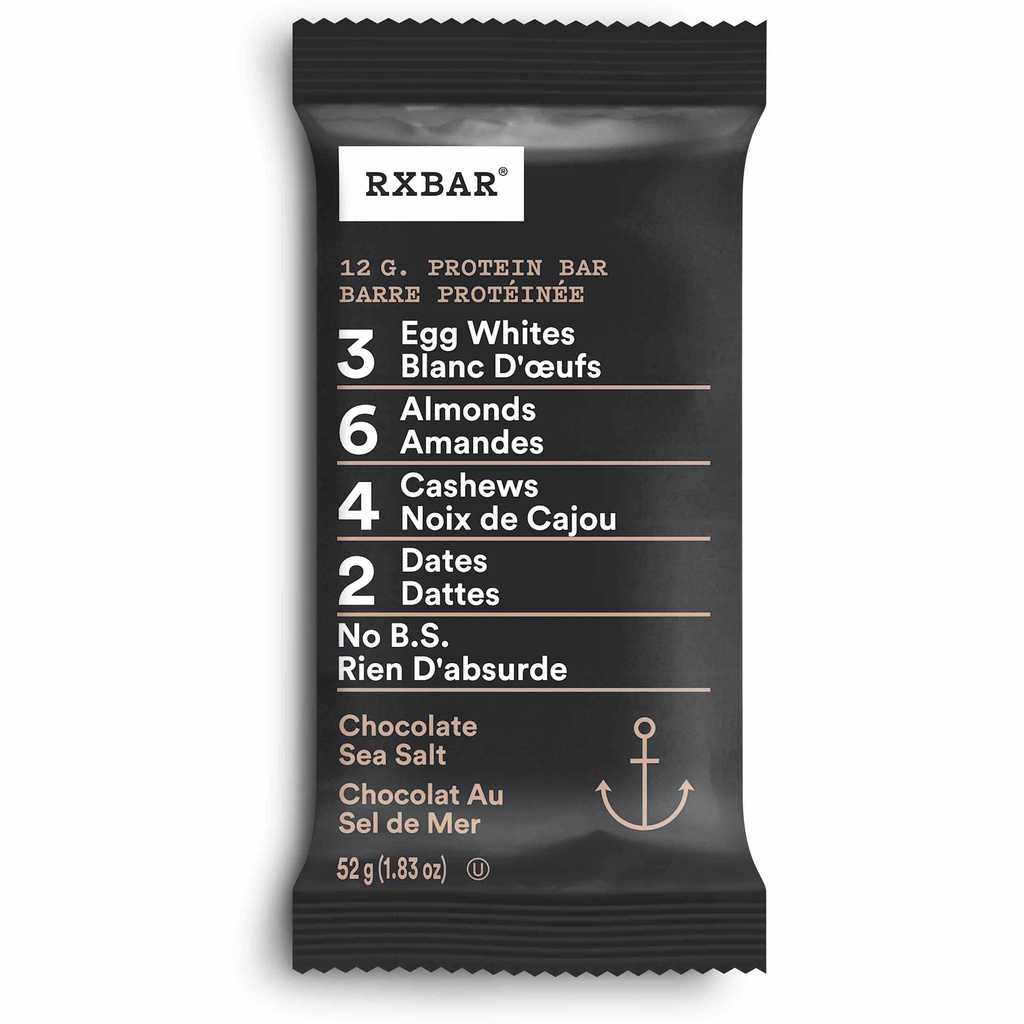 Rxbar Chocolate Sea Salt Bar 52G