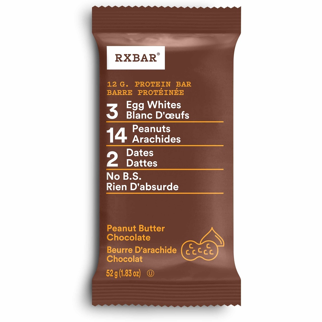 Rxbar Peanut Butter Chocolate Bar 52G