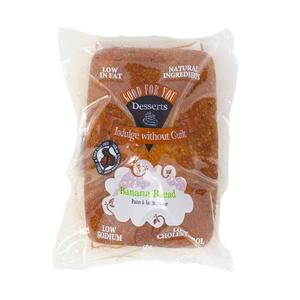 GOOD FOR YOU MINI BANANA BREAD