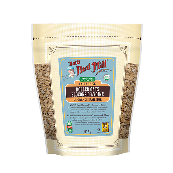 Bob's Redmill Organic Rolled Oats Thick 907G