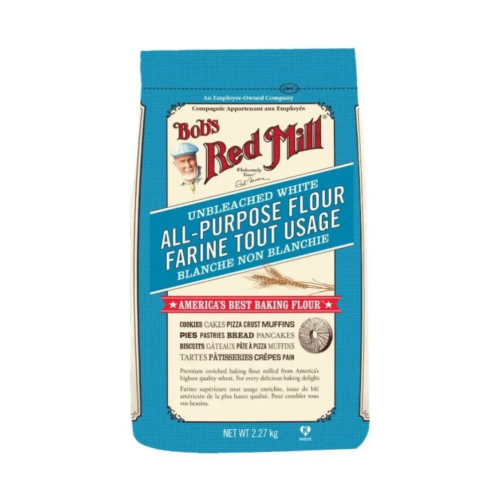 Bob's Redmill All Purpose Unbleached White Flour 2.27Kg