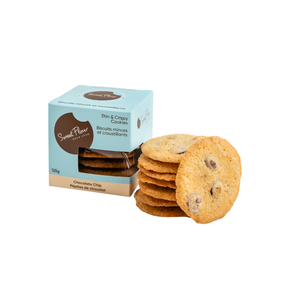 Sweet Flour Chocolate Chip Crispy Cookie 8pc