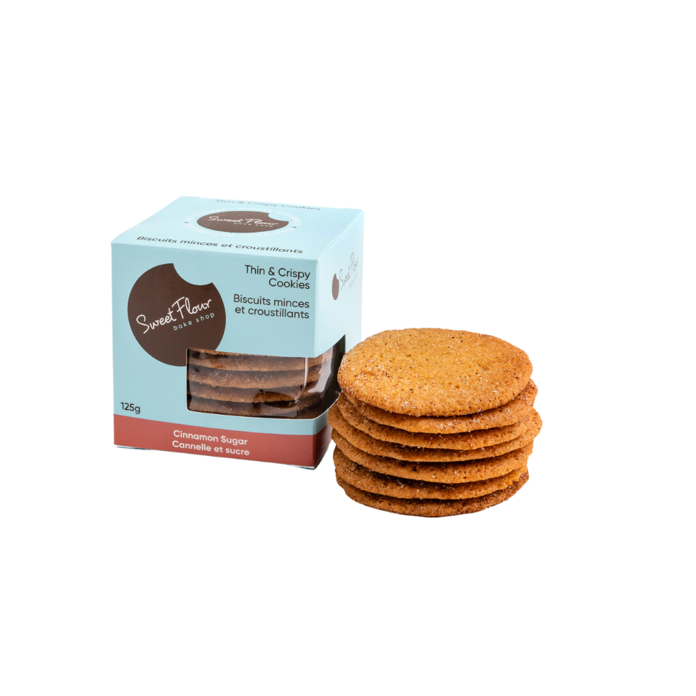 Sweet Flour Cinnamon Sugar Crispy Cookie 10pc