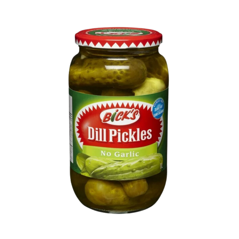 Bick's Dill Pickles No Garlic 1000Ml