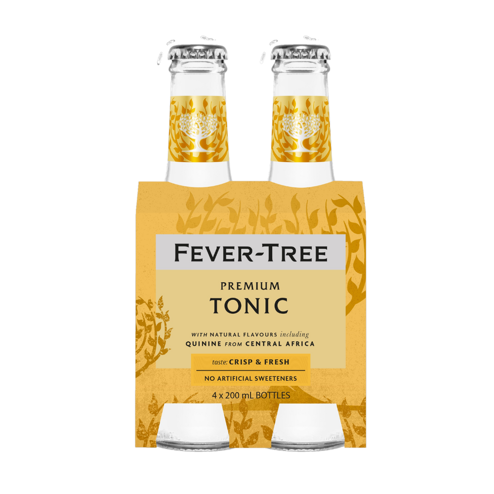 Fever Tree Indian Tonic Water 4 X 200Ml