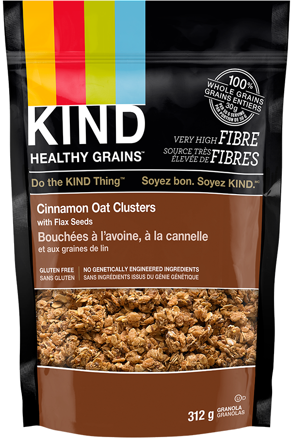 Kind Cinnamon Oat Clusters 312g