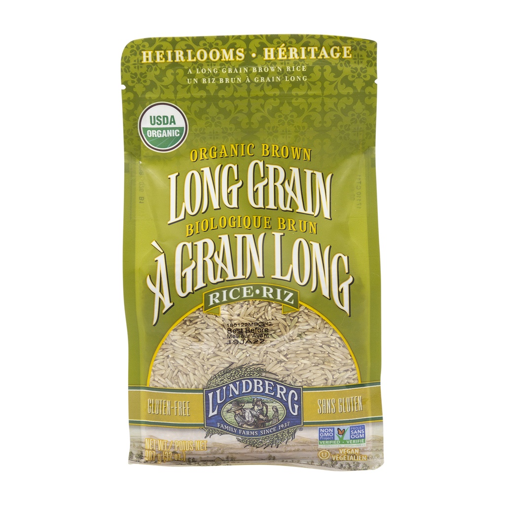 Lundberg Organic Long Grain Rice 907g