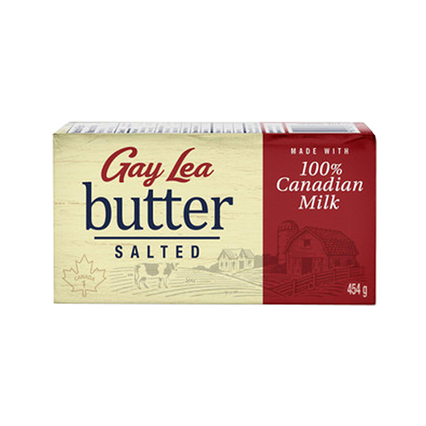 GAY LEA SALTED BUTTER 250G