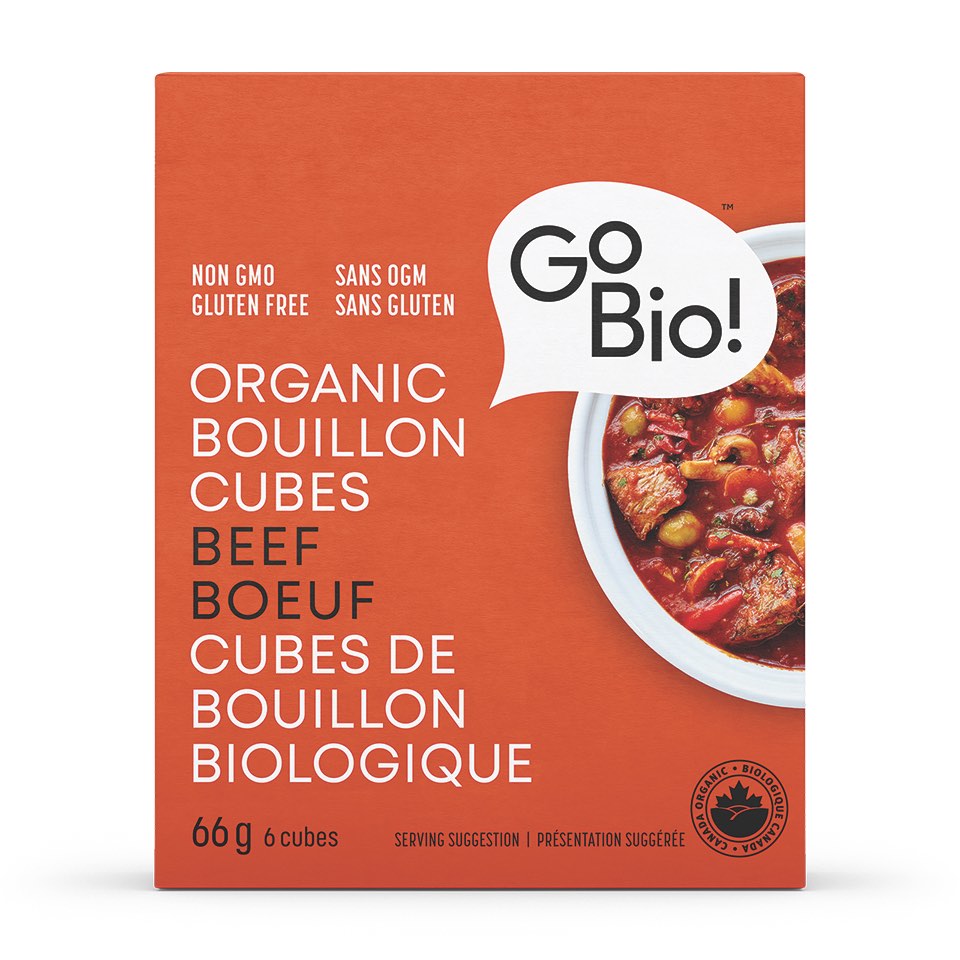 Gobio Organic Beef Bouillon Cubes 66G