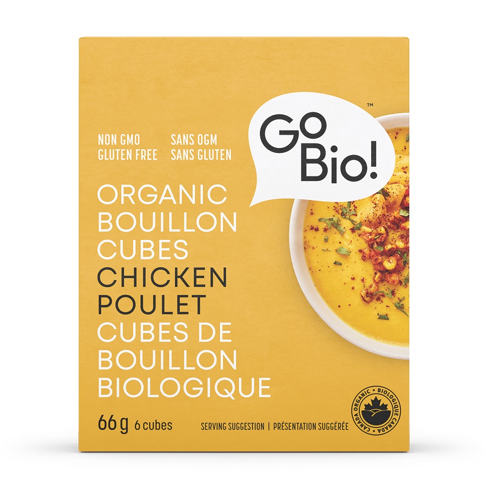 Gobio Organic Chicken Bouillon Cubes 66G