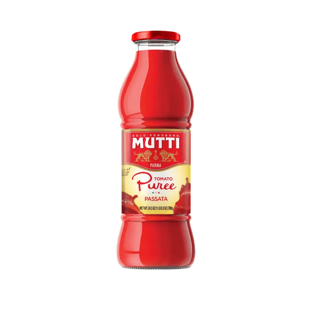 Mutti Tomato Puree Glass Bottle 700G