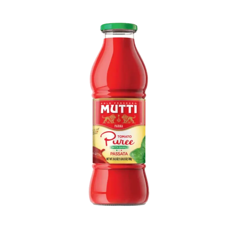 Mutti Passata With Basil 680Ml