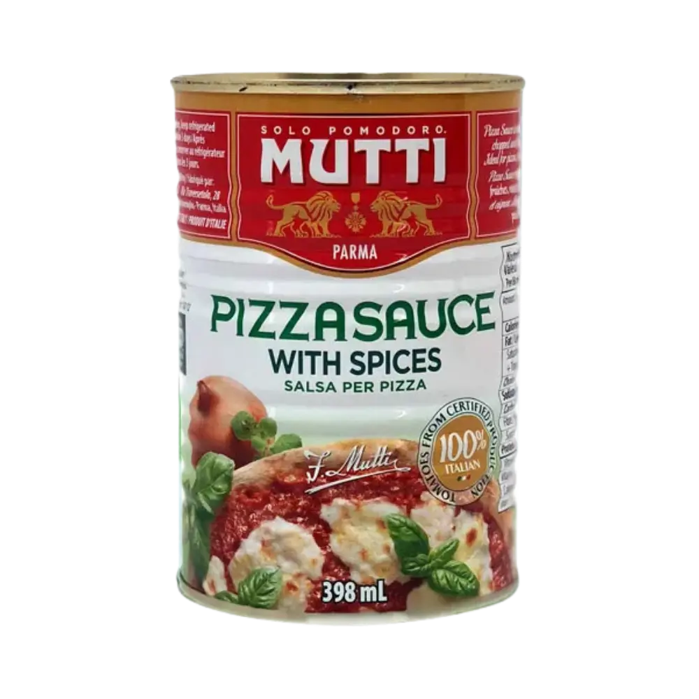 Mutti Pizza Sauce With Oregano & Basil 398Ml