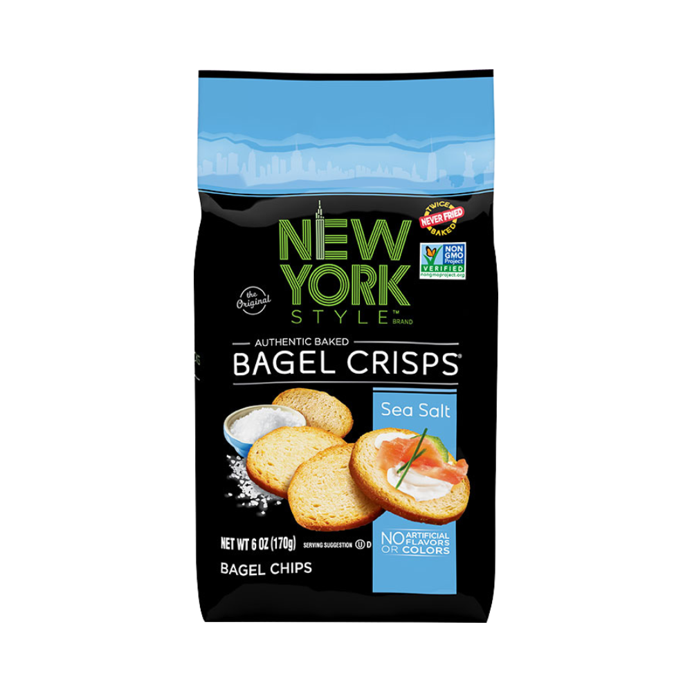 New York Style Sea Salt Bagel Crips 170G